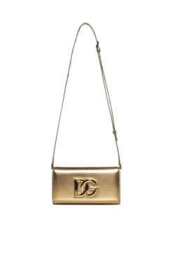 Cheap Vestureo Store 27 Dolce & Gabbana Mordore 3.5 Clutch Bag - Gold