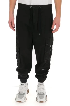 Dolce & Gabbana Garment-Dyed Stretch Jogging Pants - Black -Cheap Vestureo Store 4a2b8fe6127b124927a8d3a10b241b17