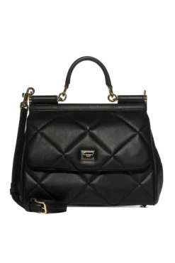 Dolce & Gabbana Medium Sicily Tote Bag - Black
