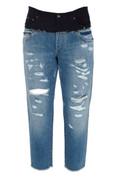Dolce & Gabbana Layered Jeans - Blue