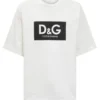 Dolce & Gabbana Logo Printed Crewneck T-Shirt - White