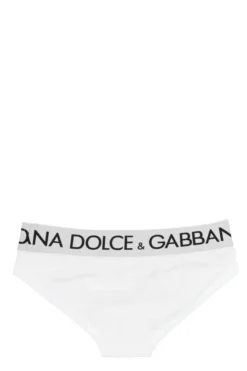 ( New Season ) Dolce & Gabbana Low-Waisted Logo Waistband Briefs - White -Cheap Vestureo Store 4c918a55cef688acb862500f855e6966