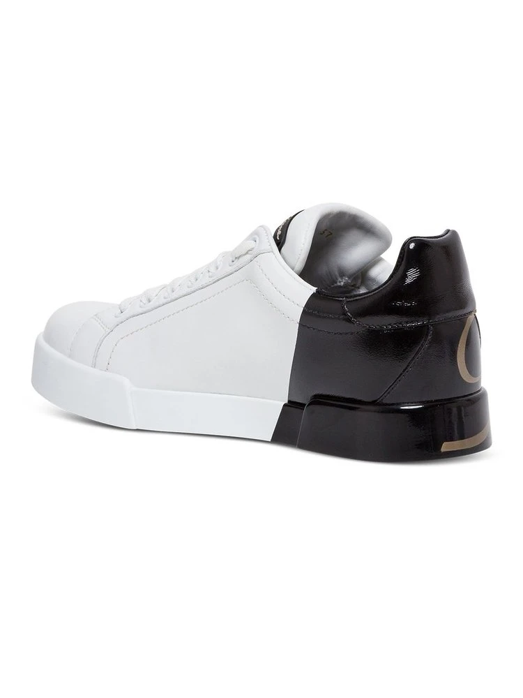 Dolce & Gabbana Portofino Low-Top Sneakers - White 2 Dolce & Gabbana Portofino Low-Top Sneakers - White - Image 2