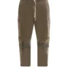 ( New Season ) Dolce & Gabbana Drawstring Tapered Leg Pants - Green