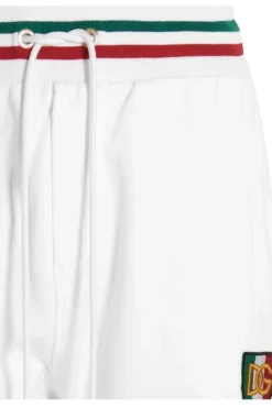 ( New Season ) Dolce & Gabbana Drawstring Track Pants - White -Cheap Vestureo Store 4d1e114813d70fcd1ba3bd05530e9d74