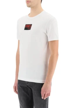 ( New Season ) Dolce & Gabbana Print Round-Neck T-Shirt - White -Cheap Vestureo Store 4d671158846a5ccd2da2cb7b7ebb2be2