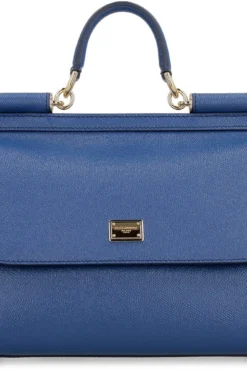 Dolce & Gabbana Sicily Medium Tote Bag - Blue