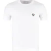 ( New Season ) Dolce & Gabbana Logo Embroidered Crewneck T-Shirt - White