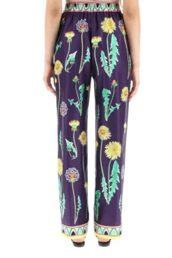( New Season ) Dolce & Gabbana Allover Printed Wide Leg Trousers - Multi -Cheap Vestureo Store 4e46646b9f318f1e8c7d0fd9c42ccb76