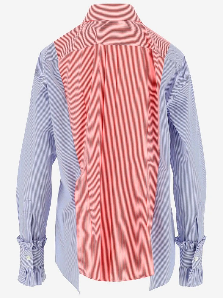 Dolce & Gabbana Ruffled Colour-Block Blouse - Multi 2 Dolce & Gabbana Ruffled Colour-Block Blouse - Multi - Image 2