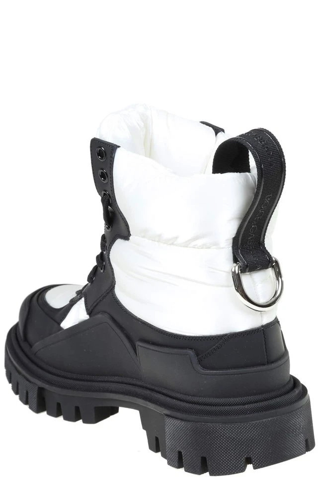 Dolce & Gabbana Chunky Sole Lace-Up Boots - Multi 2 Dolce & Gabbana Chunky Sole Lace-Up Boots - Multi - Image 2