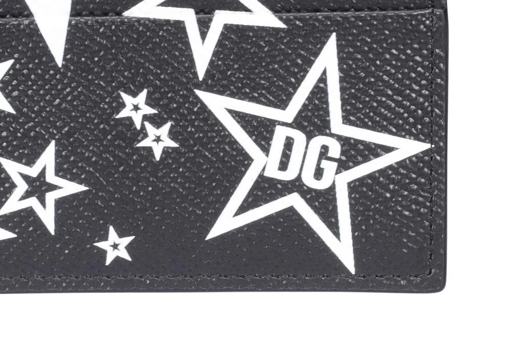 Dolce & Gabbana Star Printed Cardholder - Black 5 Dolce & Gabbana Star Printed Cardholder - Black - Image 5