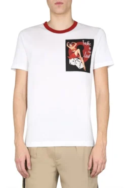 Dolce & Gabbana Graphic Print T-Shirt - White