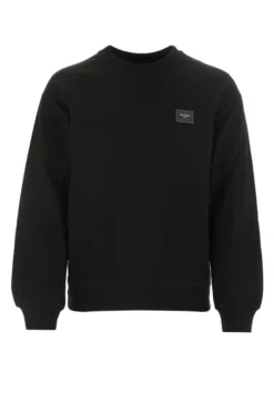 Dolce & Gabbana Logo Plaque Sweatshirt - Black
