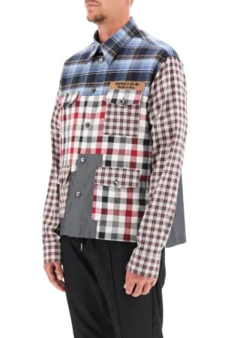 Dolce & Gabbana Checked Patchwork Shirt - Multi 7 Dolce & Gabbana Checked Patchwork Shirt - Multi -Cheap Vestureo Store 4fdda6ca9ce4e6de77193756b8f451aa