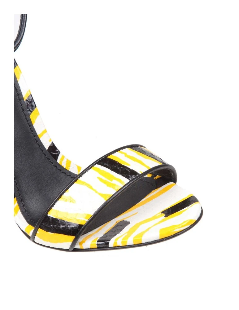 ( New Season ) Dolce & Gabbana Keira Baroque Detailed Sandals - Multi 7 ( New Season ) Dolce & Gabbana Keira Baroque Detailed Sandals - Multi - Image 7