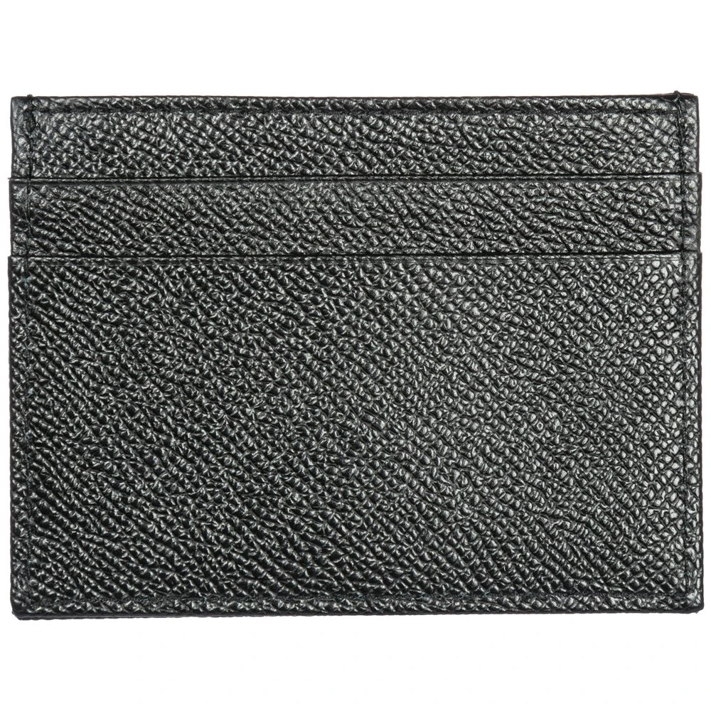 Dolce & Gabbana Logo Plaque Cardholder - Black 2 Dolce & Gabbana Logo Plaque Cardholder - Black - Image 2