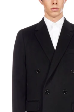 Dolce & Gabbana Double-Breasted Coat - Black -Cheap Vestureo Store 5295259f10f0815b85b617525edbcffa
