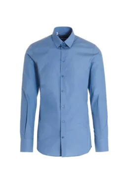 ( New Season ) Dolce & Gabbana Button-Up Shirt - Blue