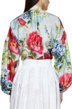 ( New Season ) Dolce & Gabbana Pictorial Garden Printed Shirt - Multi -Cheap Vestureo Store 52fd6619d8f2f15e3b1ca217921a7185