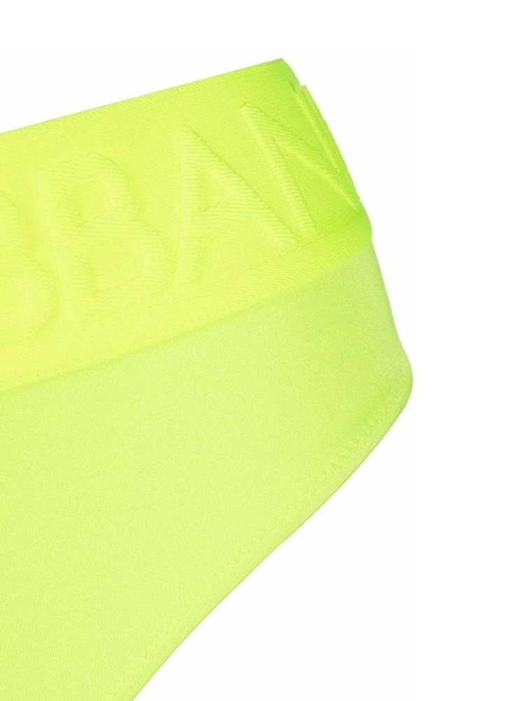 ( New Season ) Dolce & Gabbana Branded Elastic Bikini - Yellow 3 ( New Season ) Dolce & Gabbana Branded Elastic Bikini - Yellow - Image 3
