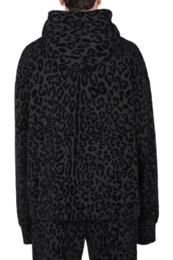 Dolce & Gabbana Animal Printed Hoodie - Black 9 Dolce & Gabbana Animal Printed Hoodie - Black -Cheap Vestureo Store 537eaf86b46703a642542583feed753c