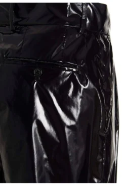 Dolce & Gabbana High-Shine Slim Fit Pants - Black -Cheap Vestureo Store 5384a4371c1c0124f045e538bccb8f8c