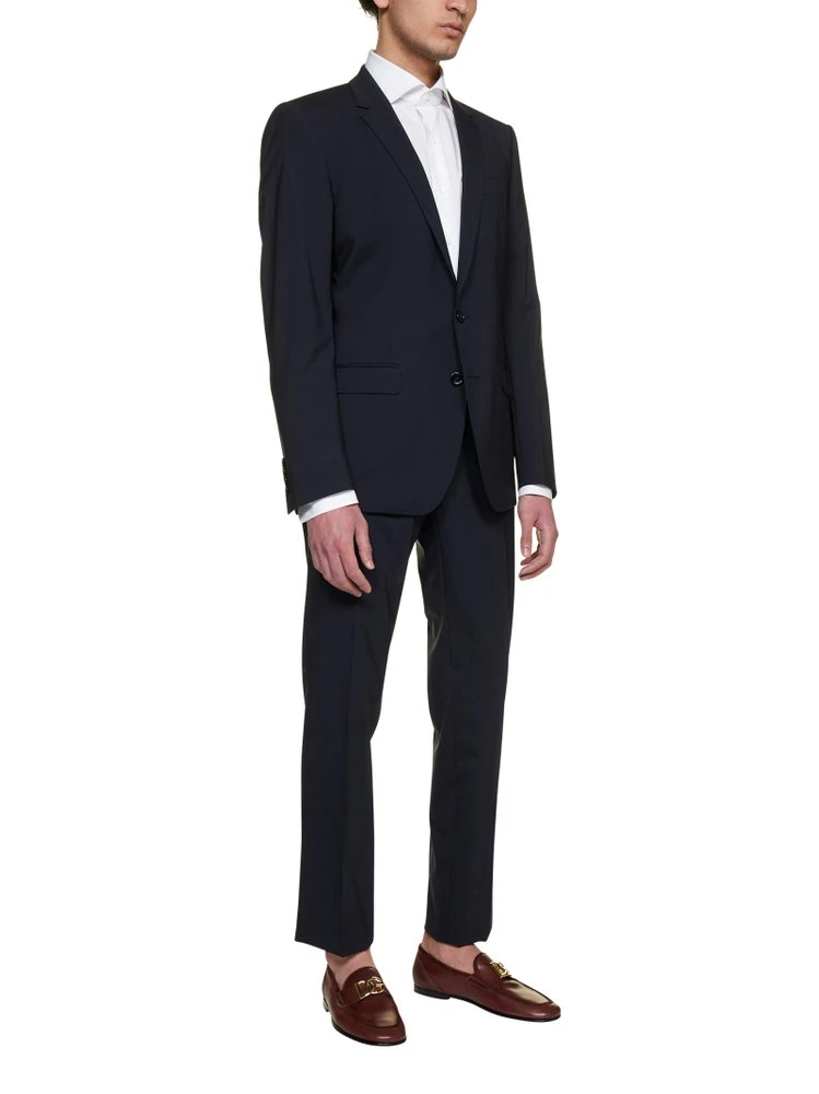 ( New Season ) Dolce & Gabbana Martini-Fit Two-Piece Suit - Navy 4 ( New Season ) Dolce & Gabbana Martini-Fit Two-Piece Suit - Navy - Image 4
