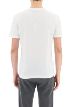 ( New Season ) Dolce & Gabbana Logo Embroidered T-Shirt - White -Cheap Vestureo Store 53dcedd2e95a73bfe25dfe91a43e3825