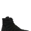 Dolce & Gabbana Quilted Lace-Up Ankle Boots - Black