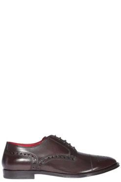Dolce & Gabbana Brogue Derby Shoes - Brown