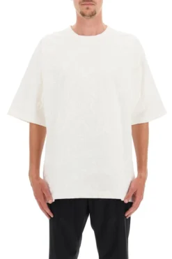 Dolce & Gabbana Allover Signature Logo T-Shirt - White -Cheap Vestureo Store 54548365d4a78576276015a6e67178de