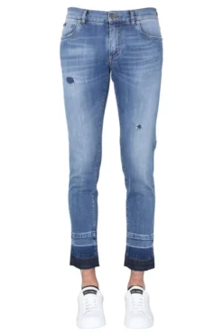 Dolce & Gabbana Distressed Straight-Leg Jeans - Blue 9 Dolce & Gabbana Distressed Straight-Leg Jeans - Blue -Cheap Vestureo Store 5466b67f04f7b9c6e1c65f6b9c17c860