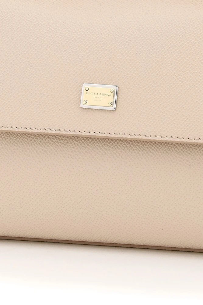Dolce & Gabbana Sicily Medium Tote Bag - Beige 4 Dolce & Gabbana Sicily Medium Tote Bag - Beige - Image 4