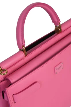 Dolce & Gabbana Small Sicily Top Handle Shoulder Bag - Pink -Cheap Vestureo Store 549caac4ad016d7ad246ae783070f66c