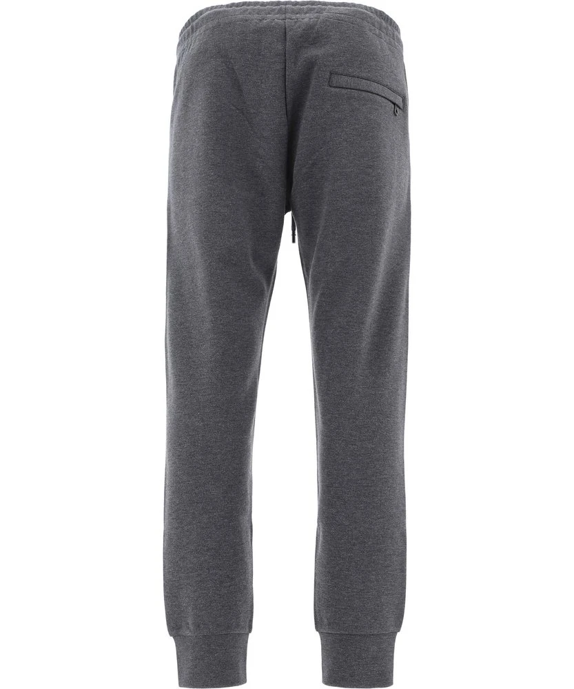Dolce & Gabbana Bee Embroidered Jogger Pants - Grey 3 Dolce & Gabbana Bee Embroidered Jogger Pants - Grey - Image 3