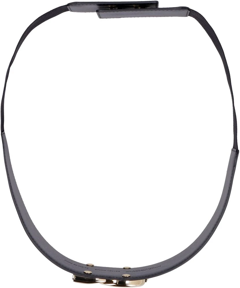 Dolce & Gabbana DG Plaque Belt - Black 4 Dolce & Gabbana DG Plaque Belt - Black - Image 4