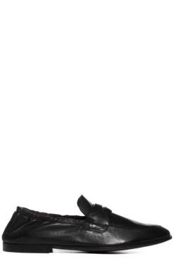 Dolce & Gabbana Elasticated Penny Loafers - Black