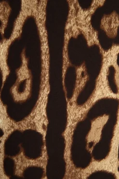 Dolce & Gabbana Sleeveless Leopard Printed Dress - Brown -Cheap Vestureo Store 55ab454312a32c4f2073bf38c24b8f6b