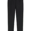 ( New Season ) Dolce & Gabbana Slim Fit High Waisted Pants - Black