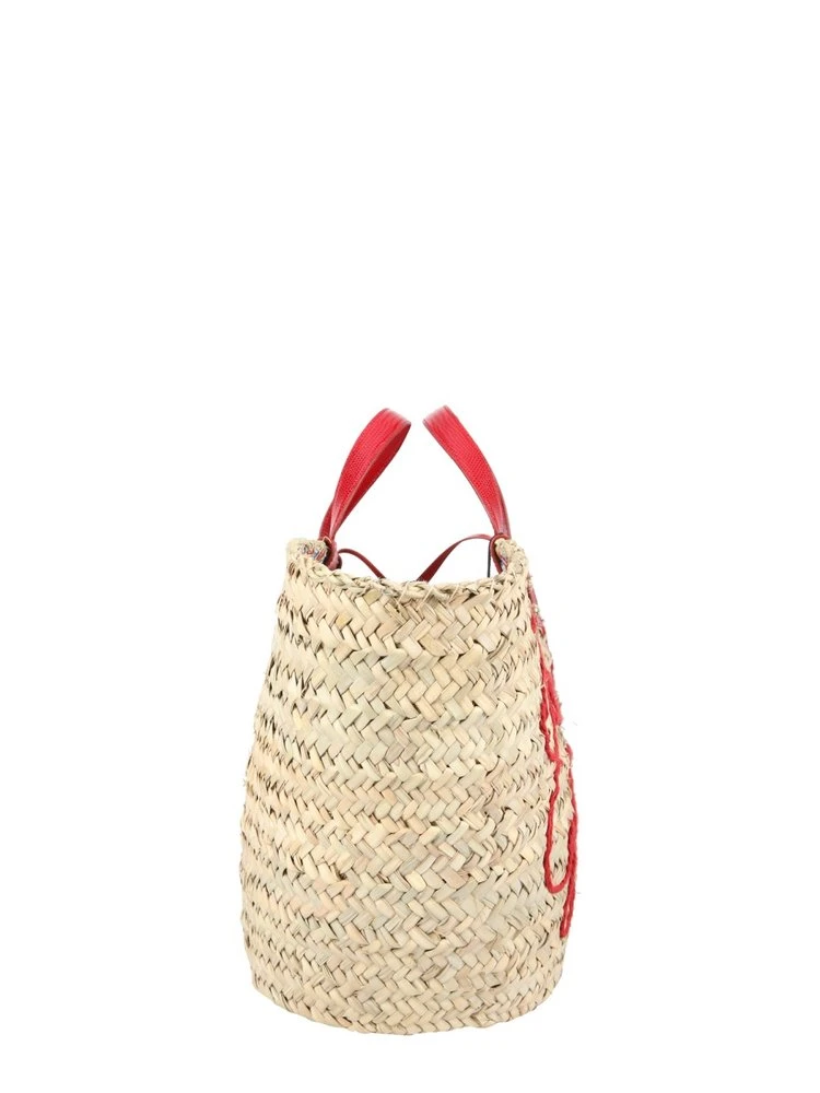 Dolce & Gabbana Kendra Logo Embroidered Tote Bag - Beige 3 Dolce & Gabbana Kendra Logo Embroidered Tote Bag - Beige - Image 3