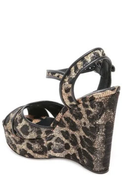 Dolce & Gabbana Jacquard Wedge Sandals - Multi 5 Dolce & Gabbana Jacquard Wedge Sandals - Multi -Cheap Vestureo Store 562169e64d2f3d8693f759ec347a3530