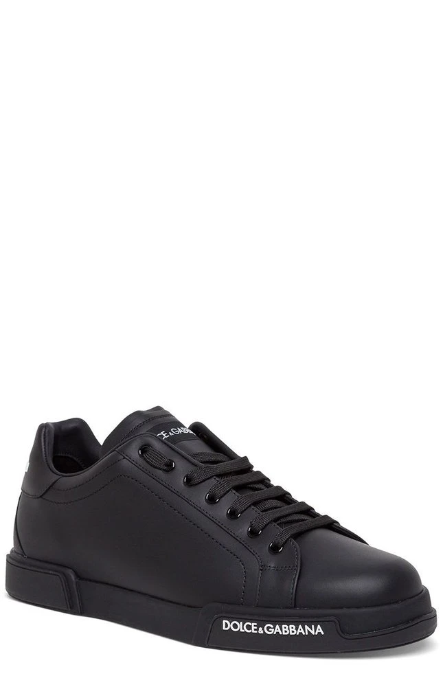 Dolce & Gabbana Portofino Sneakers - Black 2 Dolce & Gabbana Portofino Sneakers - Black - Image 2