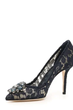 Dolce & Gabbana Bellucci Embellished Pumps - Blue -Cheap Vestureo Store 56a4464d6c1ee638245252b842fa5396