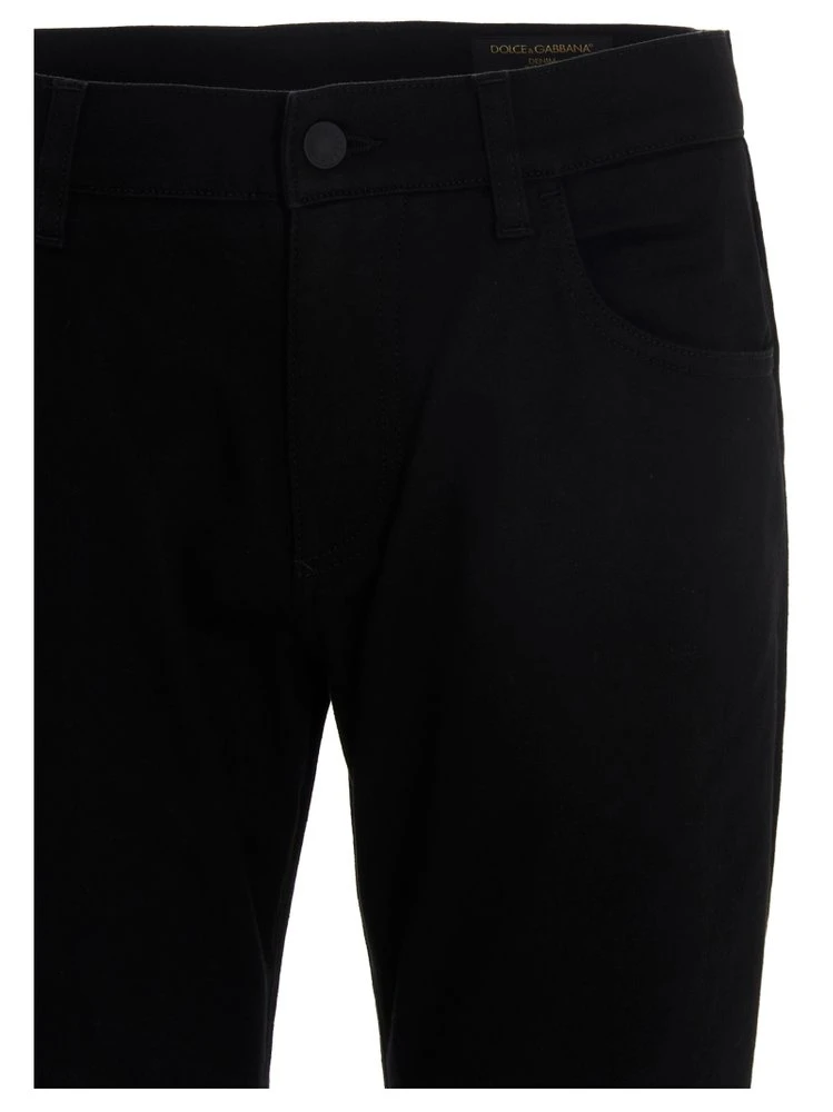 Dolce & Gabbana Slim-Fit Stretch Jeans - Black 3 Dolce & Gabbana Slim-Fit Stretch Jeans - Black - Image 3
