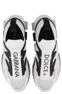 Dolce & Gabbana Sorrento Sneakers - White -Cheap Vestureo Store 575e1aa04daf50a56e69f3050afae20d