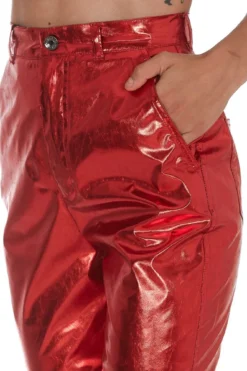 Dolce & Gabbana Metallic Effect Slim-Fit Pants - Red 15 Dolce & Gabbana Metallic Effect Slim-Fit Pants - Red -Cheap Vestureo Store 579a71f7ae7ef2aa56a892ebd3ef019d