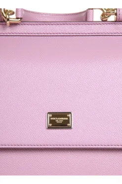 ( New Season ) Dolce & Gabbana Sicily Medium Tote Bag - Pink -Cheap Vestureo Store 58c8ab51ae57cf4d69631a56d0cdf4cd