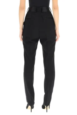 ( New Season ) Dolce & Gabbana Slim Fit High Waisted Pants - Black 6 ( New Season ) Dolce & Gabbana Slim Fit High Waisted Pants - Black -Cheap Vestureo Store 58ea3e842a757d5b388b7ac6c84063ad