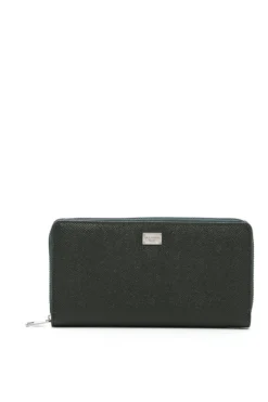 Dolce & Gabbana Dauphine Continental Zip Wallet - Green